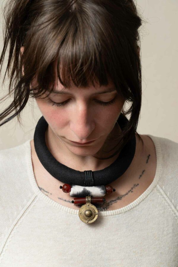 Choker with carnelian - Image 2