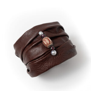 Leather bracelet