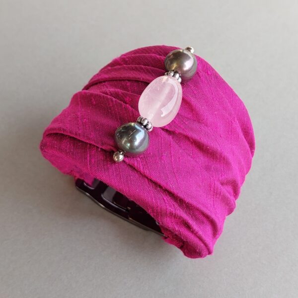 Bespoke order silk and pearls