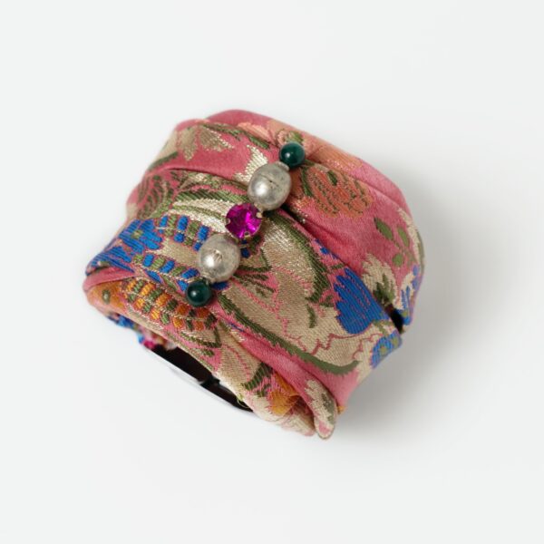 Brocade silk bracelet