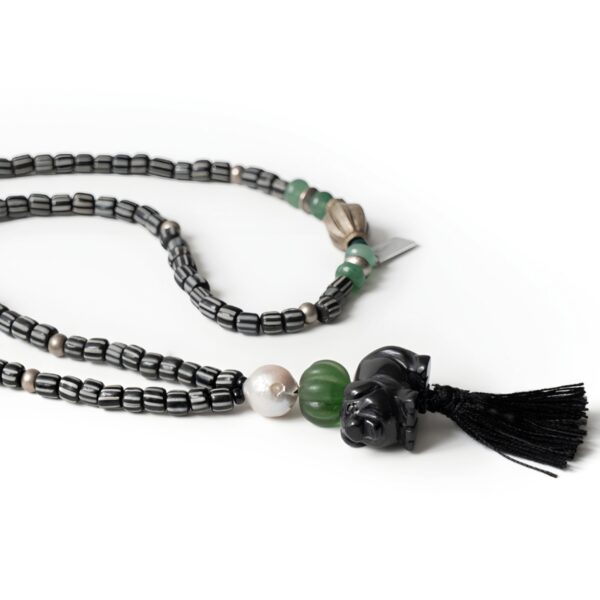 Necklace with amulet