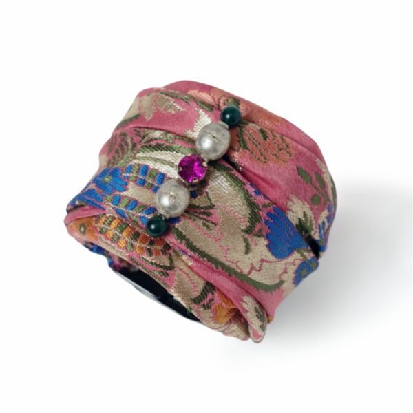 Brocade silk bracelet